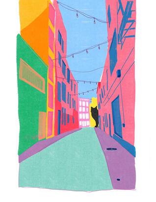 the alley the alley